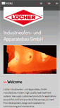 Mobile Screenshot of loecher.de