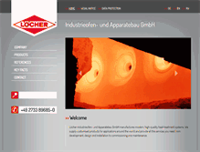 Tablet Screenshot of loecher.de